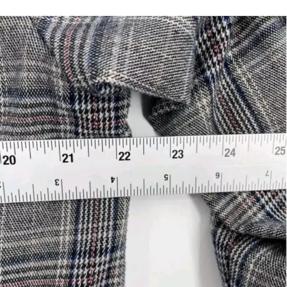 LIRA CRTV/SCTY Full Zip Jacket Men's Size Large BlackGray Plaid L/S Palm Tree - Picture 7 of 7